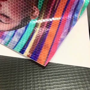 Prismatic Reflective Sheeting <strong>Printable</strong> Honeycomb PVC Reflective Sticker <strong>Vinyl</strong> <strong>Roll</strong> - Product Image 5