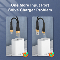Vente en gros usb 5 en 1 câble de données câble de charge multifonction 5 en 1 usb c câble de charge de téléphone à téléphone
