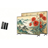 Téléviseur intelligent LED 4K UHD Android TV ODM d'usine avec logo et boîtier personnalisés pour la maison, l'hôtel et le salon