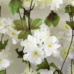 M710 <span class=keywords><strong>2022</strong></span> vente en gros, nouveau Style de mariage, décoration de la maison, vignes en soie, fleur de cerisier suspendue vigne à vendre - Product Image 2