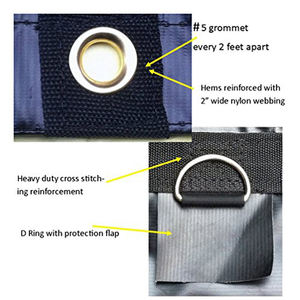 Tissu Parachute <span class=keywords><strong>Ultra</strong></span> léger 14oz, bâche en ambre, sac à air, bâche légère - Product Image 6