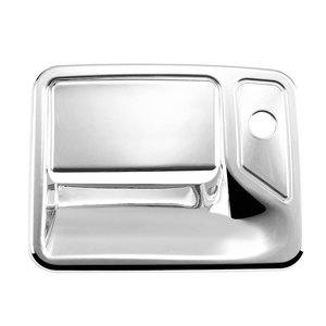 สำหรับ99-16 Ford Super Duty F250 + F350 + F450 <span class=keywords><strong>Chrome</strong></span> <span class=keywords><strong>2</strong></span>มือจับประตู W/ PSG ฝาปิดรูกุญแจ - Product Image 5