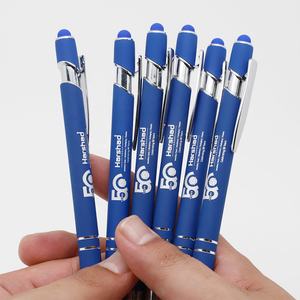 चयन बॉलपॉइंट पेन के लिए उपलब्ध लोगो प्रिंटिंग के साथ उच्च गुणवत्ता वाली कस्टम धातु पेन - Product Image 1