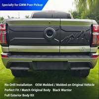 Kit de carrosserie extérieur complet ABS pour GWM Great Wall Poer Pickup, accessoires de décoration extérieure, installation simple, pièces de modification