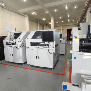 เครื่องพิมพ์น้ำยาบัดกรีแบบปรับแต่งได้ พร้อมมอเตอร์ PLC สำหรับจัดตำแหน่งลายฉลุ และระบบทำความสะอาดแบบวงปิดเพื่อผลผลิตสูง - Product Image 6
