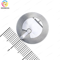 Antenne RFID NFC personnalisée 13.56 Mhz imprimable 1K S50 étiquette RFID électronique incrustation humide/sèche