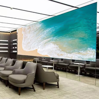 Affichage publicitaire LED intérieur couleur pleine résolution 4,0 mm de pas de pixel, étanche, haute luminosité, large plage dynamique, résolution 8K