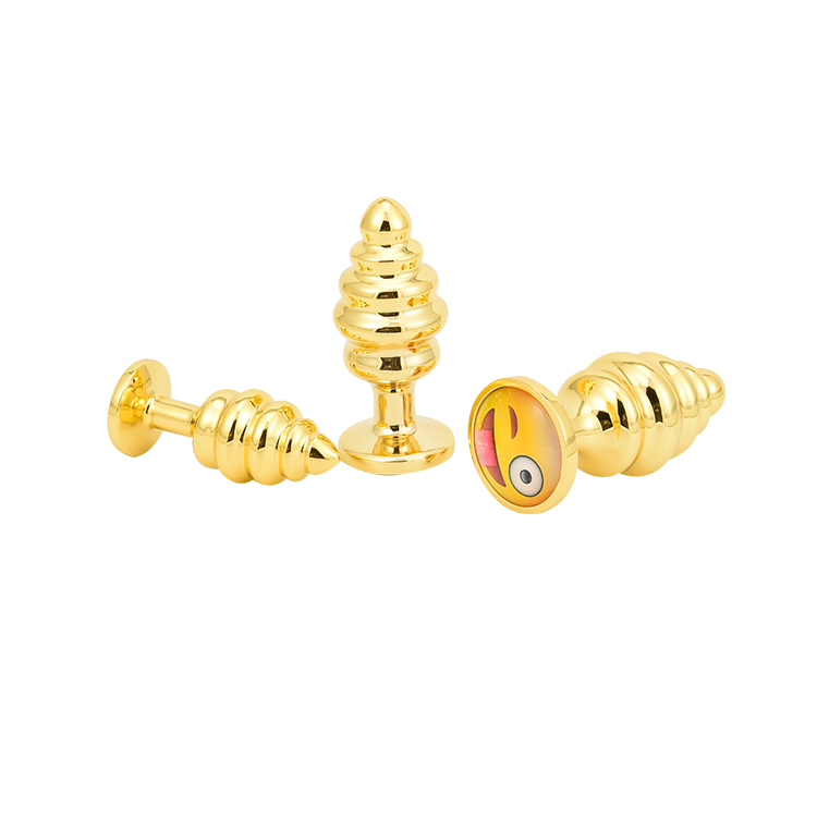 Couleur D'or Plug Anal Sexe Jouet Arabe Utilisation Quotidienne Plug Anal