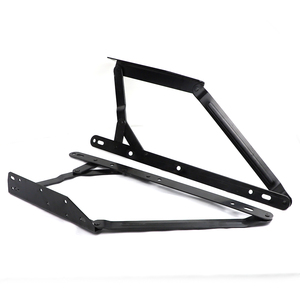 Mécanisme de canapé-lit escamotable en métal pliable avec charnière à ressort, mécanisme de levage du dessus et de déplacement vers l'avant, support coulissant pour canapé-lit - Product Image 4