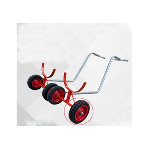 Grande tubo antincendio che movimenta il rimorchio di trasporto multiuso del carrello rotondo con 1 anno di garanzia nuova attrezzatura industriale - Product Image 5