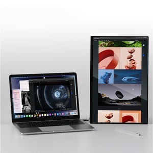 צג נייד משולש עם מסך מגע מורחב OLED בגודל 15.6 אינץ' באיכות גבוהה, ברזולוציית 2k ו-<span class=keywords><strong>4k</strong></span> - Product Image 3