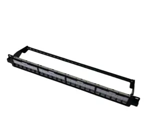 Sıcak satış 19 "1U 24Port boş patch panel