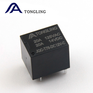 TONGLINGミニ<span class=keywords><strong>20A</strong></span>オートリレーT78 T74 5V 6V 9V 12V <span class=keywords><strong>24V</strong></span> 5ピン2アンペア以上のパワーリレー工場直販 - Product Image 6