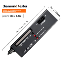 Stylo testeur de diamants haute précision, instrument portable de détection de pierres précieuses, outil d'identification de bijoux
