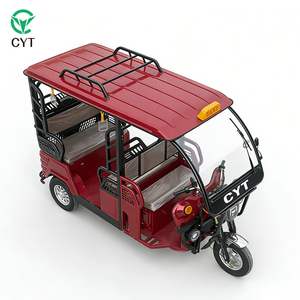 Tricycle électrique 6 places à succès pour livraison et <span class=keywords><strong>transport</strong></span> – Vélo électrique à cadre bas - Product Image 4