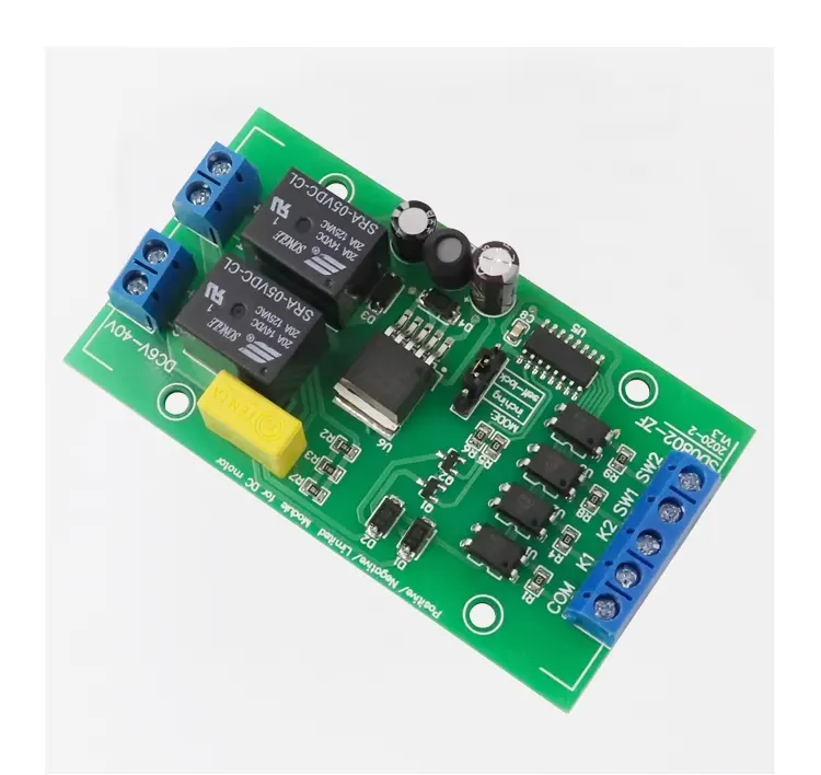 6 v12v24v motore DC in avanti e indietro controller ampio relè di tensione su e giù limite del modulo di controllo