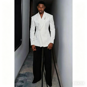 white dress pants with black blazer Stretch Performance Suit Jacket | Black | Short Men's Suits 44 main image 0