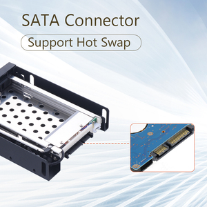 Unestech nhà máy SATA trao đổi nóng bay 2.5 inch ổ cứng bao vây 9.5mm <span class=keywords><strong>SSD</strong></span> di động giá cho khe cắm 3.5 - Product Image 6