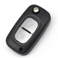 Carcasa de Repuesto para Llave de Coche con Control Remoto Plegable y Ranura