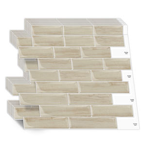 Mármol 3D vinilo pared azulejo pegatina Peel and Stick autoadhesivo impermeable Splashback Stick en azulejo calcomanías para <span class=keywords><strong>cocina</strong></span> Baño - Product Image 1