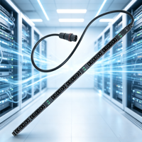 Armoire de serveur de centre de données haute densité AI avec PDU de base 36 prises, prise localisable, PDU UL