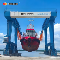 Grue mobile pour bateaux à faible entretien, 200 tonnes, pour ports et marinas