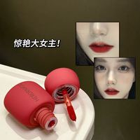 Rouge à lèvres liquide mat velours longue tenue, haute pigmentation, sans transfert, application douce, mini format mignon