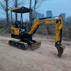 รถขุดไฮดรอลิกขนาดเล็ก Sany 16C รุ่นปี 2020 น้ำหนัก 1.9 ตัน พร้อมเครื่องยนต์ Yanmar เกียร์ ปั๊ม แบริ่ง ราคาถูก - Product Image 4