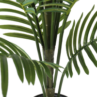 Pohon Palem Buatan Hijau Grosir 120cm Ringan Realistis Tahan UV Tahan Lama Ramah Lingkungan Tanaman Plastik Indoor/Outdoor