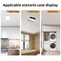 Techo de PVC con Refuerzo, Película de Alto Brillo, Techo de Plástico Resistente a la Humedad, Materiales Decorativos Integrados para Sala de Estar y Dormitorio
