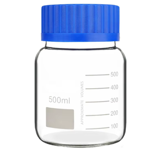 미디어 병 중립 유리 붕규산 3.3 유리 25ml 50ml 100ml 500ml 1000ml 2000ml GL45 유리 시약 병 - Product Image 5