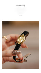 Style chaud 1906 <span class=keywords><strong>femme</strong></span> <span class=keywords><strong>montre</strong></span>-bracelet utiliser japon mouvement personnalisé ovale en cuir Quartz dames <span class=keywords><strong>montre</strong></span> belle fille montres - Product Image 6
