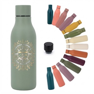 Botella de Vacío de Acero Inoxidable de 550 ml con Diseño Aerodinámico para Porta Botellas de Ciclismo y Entrenamiento Deportivo - Product Image 1
