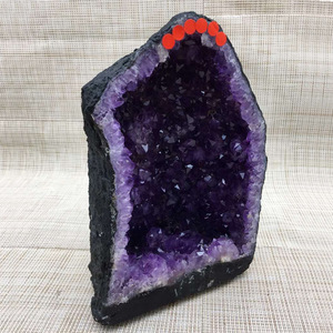 All'ingrosso naturale ammassi di cristallo di ametista grande guarigione spirituale decorazioni per la casa ornamenti o grotta per la guarigione spirituale - Product Image 5