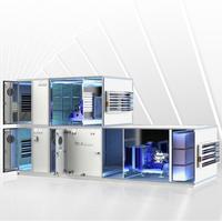 TICA Débit d'air variable AHRI Économie d'énergie EUROVENT Approbation Unité de traitement d'air industriel Système de climatisation à eau glacée