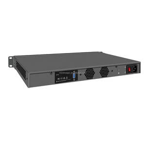 Pohon Mini rak 1U, PC Mini 2x10G SFP + 4x I226-V 2.5G Intel I3-N305 DDR5 <span class=keywords><strong>M</strong></span>.2 Nvme jaringan Router Server Firewall peralatan AES-NI - Product Image 3