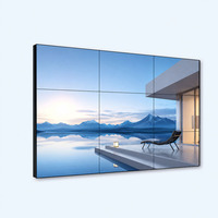 Pantalla de Video Wall LCD de 46 Pulgadas y 3.5 mm, Full HD, Gráficos de Animación, Solución para Centros de Comando de Monitoreo de Seguridad Industrial en Interiores