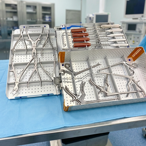 Ensemble d'instruments de chirurgie de la colonne lombaire en acier inoxydable certifié CE ISO13485, fixation manuelle de la colonne vertébrale, classe I, garantie 1 an - Product Image 3