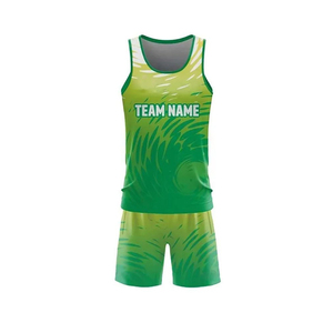 Tenue de compétition d'athlétisme imprimée, anti-humidité, 100 % polyester, ensemble de vêtements de sport unisexe pour les écoles, les clubs et les sports - Product Image 2