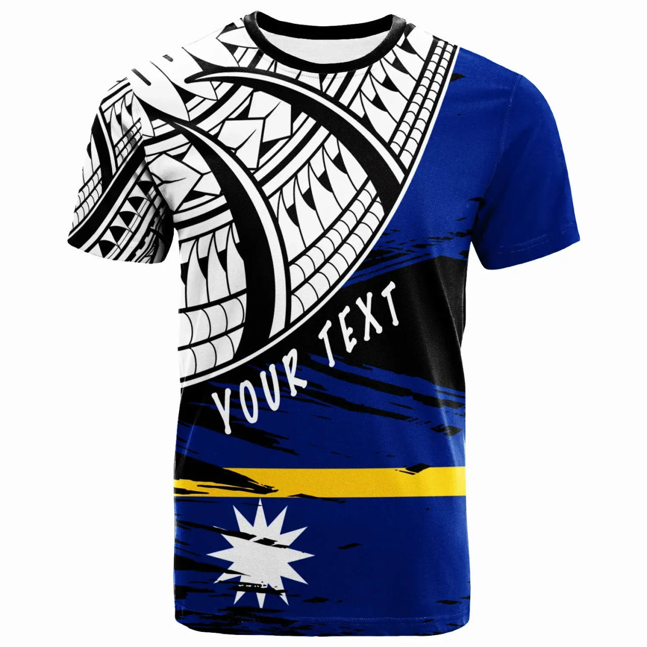 Camisa Nauru para Homens com Estampa Tradicional e Personalizada, image size:1280x1280