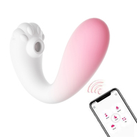 Vibrateur portable télécommandé par application, vibromasseur suceur pour femme, stimulation du point G et clitoridienne, jouets sexuels pour adultes pour femmes et couples