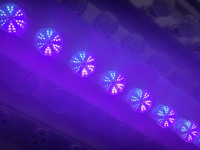 Lampes LED préprogrammées RGB AC24V 60MM à haute luminosité, points lumineux pour parcs d'attractions, manèges, parcs à thème