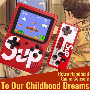 400 in 1 <b>Handheld</b> Game <b>Console</b> Portable <b>Retro</b> Game Machine Single and Double Player Mini Gaming Device - Product Image 3