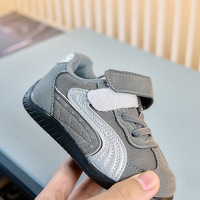Chaussures de marche pour grands enfants, best-seller en gros, garçons et filles, doublure respirante, semelle légère en PVC, usage décontracté, fermeture auto-agrippante