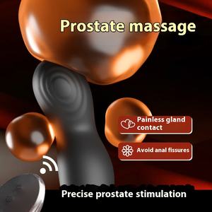 YEYI Masseur de prostate pour homme <span class=keywords><strong>Anal</strong></span> Plug Vibromasseur pour <span class=keywords><strong>orgasme</strong></span> Modèle L1423-1 - Product Image 4