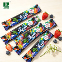 Bâtonnets de bonbons gélifiés au yaourt sure Luyuan, friandises fruitées moelleuses en vrac, certifiées Halal HACCP, vente en gros directe d'usine OEM
