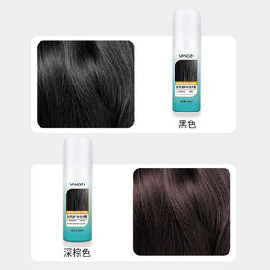VANGIN 90mL OEM ODM temporal gris corrector Spray productos para peinar el cabello Color de cabello cubierta de raíz suplemento de fibra de construcción del cabello - Product Image 3