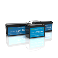 UE Portugal Baterias De Litio 12v 24 Volt 100ah Solaire Lifepo4 Energi Stockage Li ion Batterie Lithium Fer Phosphate Batterie