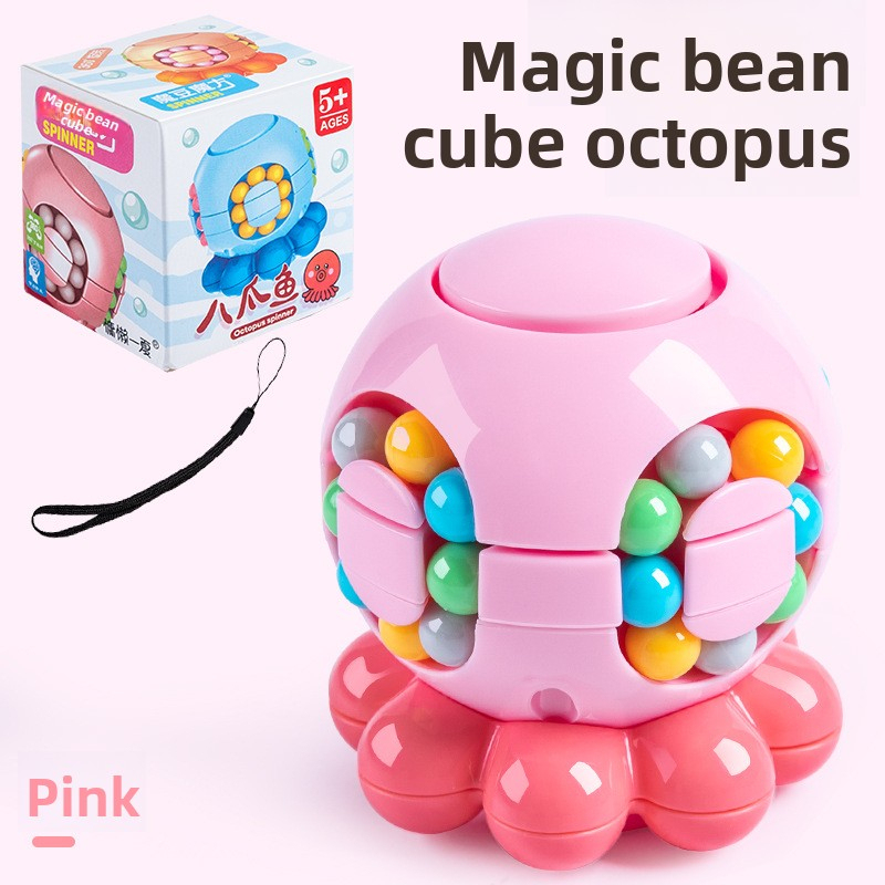 Color box [little octopus-pink] 5.3*5.3*6cm