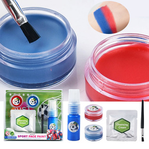 Pittura per il viso personalizzabile per il calcio, lavabile, prodotto per l'intrattenimento sportivo per i tifosi messicani, pittura per carnevale transfrontaliera - Product Image 4